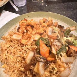 Shrimp and Chicken Hibachi Shrimp and Chicken Hibachi
