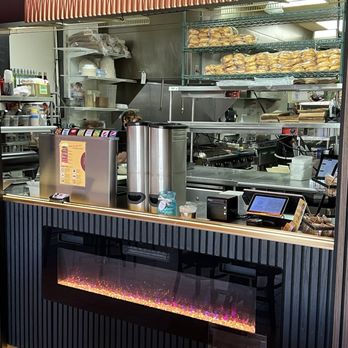 Epik Burger - A look at the counter and prep area. Rather smallish but well-kept and organized. - Burgers Near Me - Jacksonville, Florida