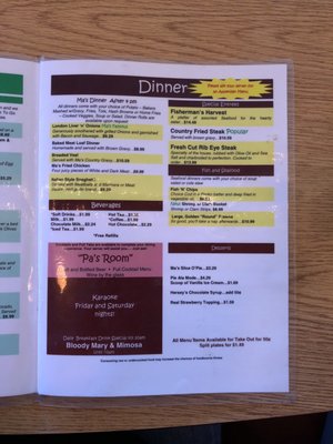 Menu photo 8 Ma's Place Restaurant Puyallup, WA Menu photo 8 Ma's Place Restaurant Puyallup, WA