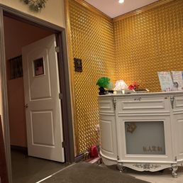 Front desk area
