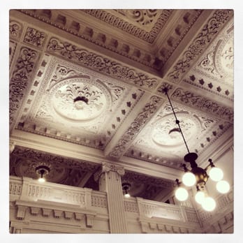 King Street Station - Ceiling at King Street Station - Train Stations Near Me - Seattle, Washington