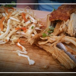 Gertrude & Mabel - Pulled pork on ciabatta and slaw