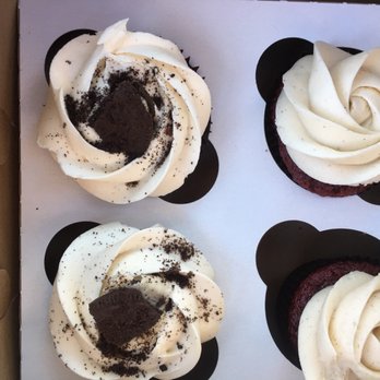 Buzz Bakeshop - Red Velvet to the right, and Oreo to the left. Yummy.., - Coffee & Tea Near Me - Alexandria, Virginia Buzz Bakeshop - Red Velvet to the right, and Oreo to the left. Yummy.., - Coffee & Tea Near Me - Alexandria, Virginia