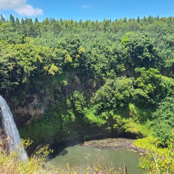 Wailua Falls - Would be pretty to hike down - Parks Near Me - Lihue, Hawaii Wailua Falls - Would be pretty to hike down - Parks Near Me - Lihue, Hawaii