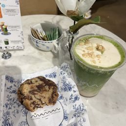 cookie and matcha cookie and matcha