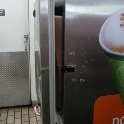 7-Eleven - Door left open on creamer fridge