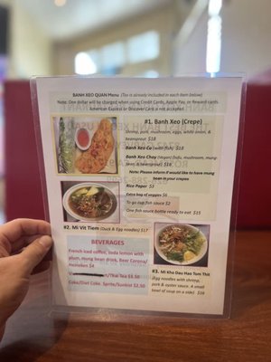 Menu photo 1 Bánh Xèo Quán Rosemead, CA