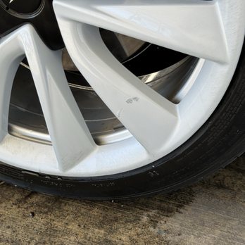 Tidal Wave Auto Spa - Mission - Gouged wheel by the car wash - Car Wash Near Me - Mission, Kansas Tidal Wave Auto Spa - Mission - Gouged wheel by the car wash - Car Wash Near Me - Mission, Kansas