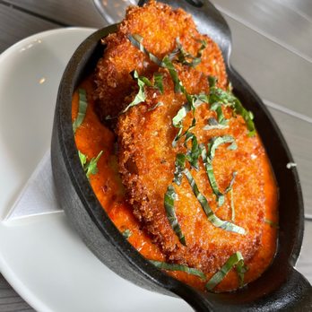 Tupelo Honey Southern Kitchen & Bar - Famous Fried Green Tomatoes* - Southern Near Me - Des Moines, Iowa Tupelo Honey Southern Kitchen & Bar - Famous Fried Green Tomatoes* - Southern Near Me - Des Moines, Iowa