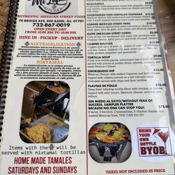 Mi Lupita's Kitchen - Menu - Mexican Near Me - Red Bank, New Jersey