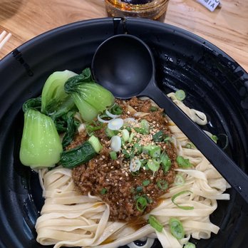 Impression of Lanzhou - Numbing Spicy Minced Pork Noodles. - Chinese Near Me - Concord, California Impression of Lanzhou - Numbing Spicy Minced Pork Noodles. - Chinese Near Me - Concord, California