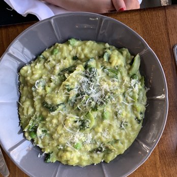 Encina - English Pea Risotto - New American Near Me - Dallas, Texas