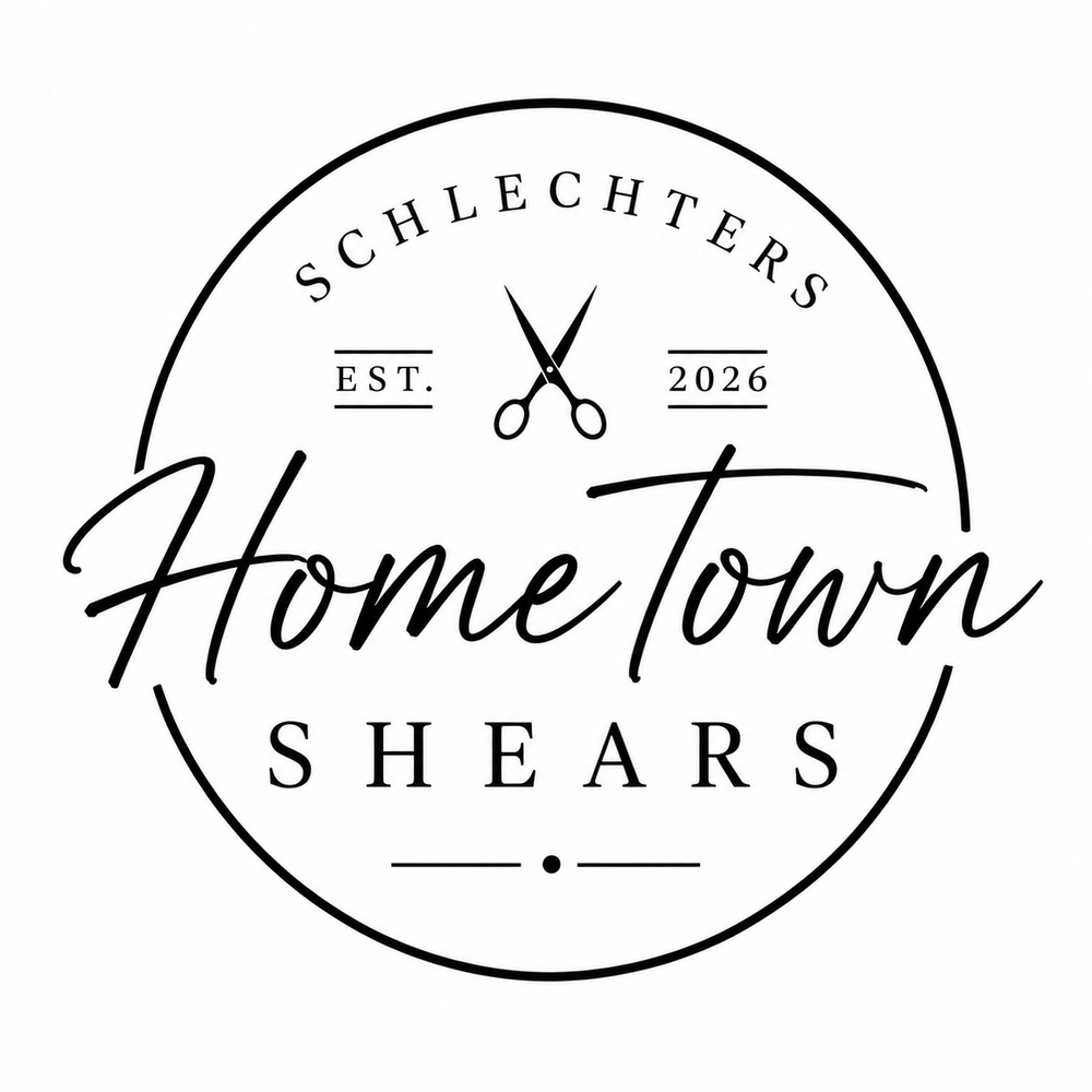 Schlechters Hometown Shears Logo