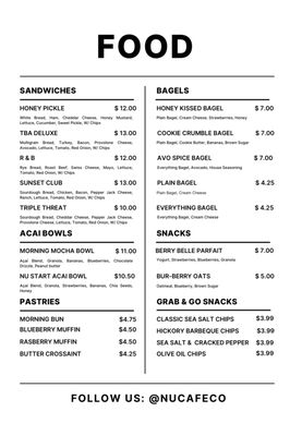 Menu photo 8 Desert Hills Coffee Chandler, AZ