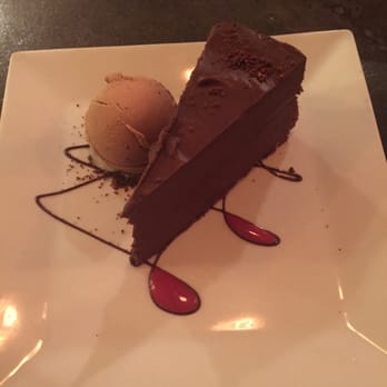 Plant - Black out pie with mole' flavored ice cream - Vegan Near Me - Asheville, North Carolina