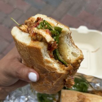 Chimbo Sandwich Shoppe - Tuscan chicken sandwich - Sandwiches Near Me - Richmond, Virginia
