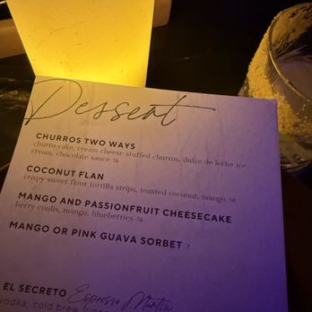 Costera Cocina Tulum - Chicago - Dessert Menu - Mexican Near Me - Chicago, Illinois Costera Cocina Tulum - Chicago - Dessert Menu - Mexican Near Me - Chicago, Illinois