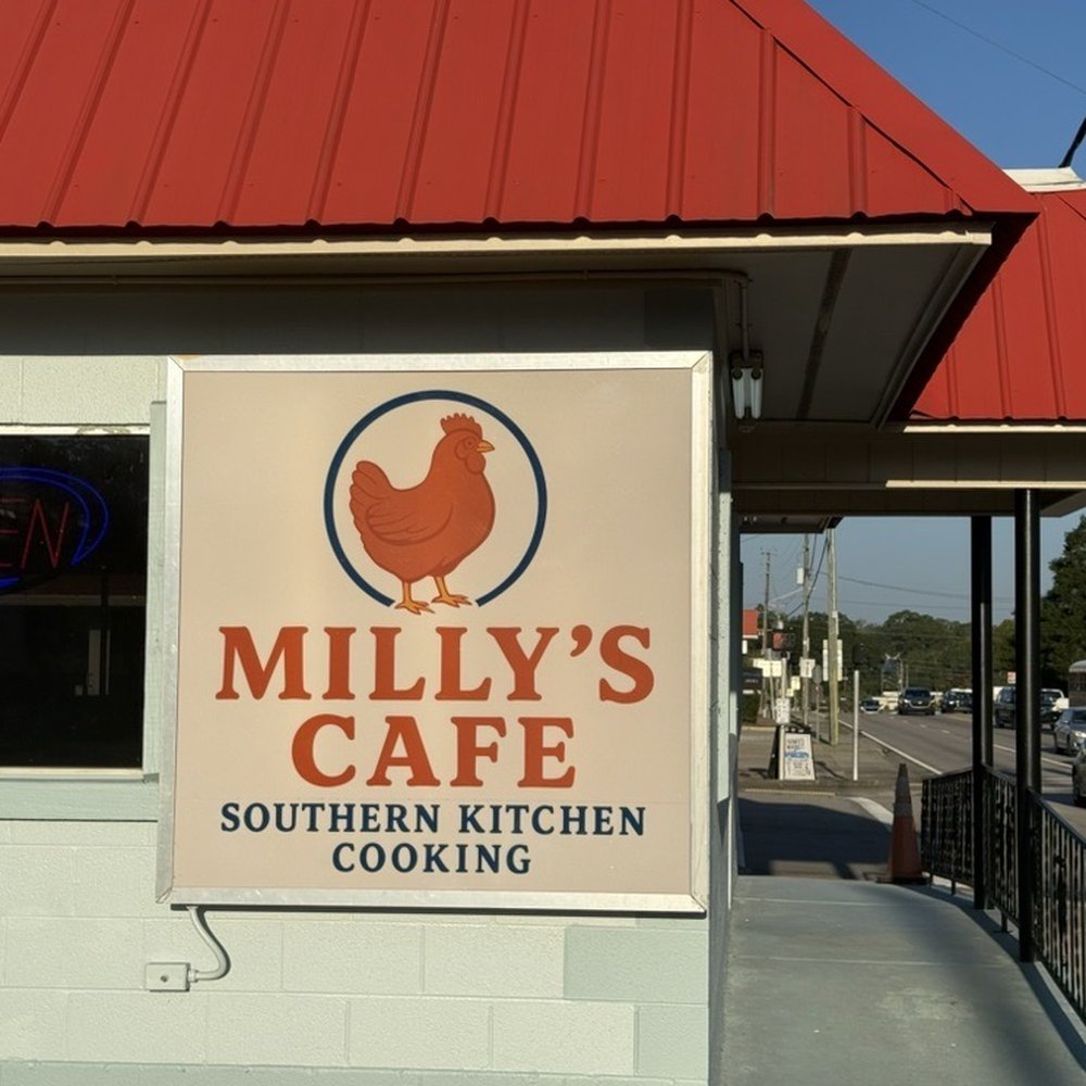 Milly's Cafe - Outdoor photo of Milly's Cafe - Southern Near Me - DeFuniak Springs, Florida