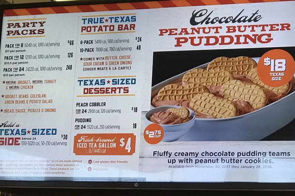 Menu photo 1 True Texas BBQ Pleasanton, TX