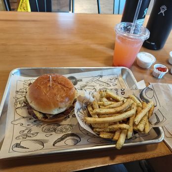 The Melt - The original with fries!    And strawberry lemonade - Sandwiches Near Me - Burbank, California