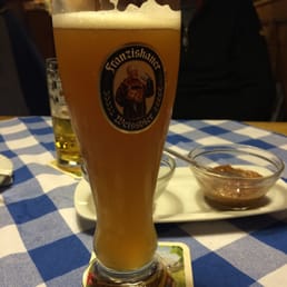 Amazing selection of German beers on tap!
