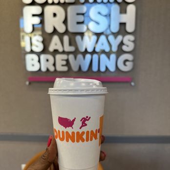 Dunkin' - Medium Black Coffee - Donuts Near Me - Waterbury, Connecticut