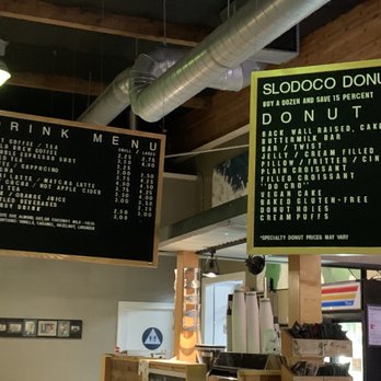 SloDoCo Donuts - Price list - Donuts Near Me - San Luis Obispo, California