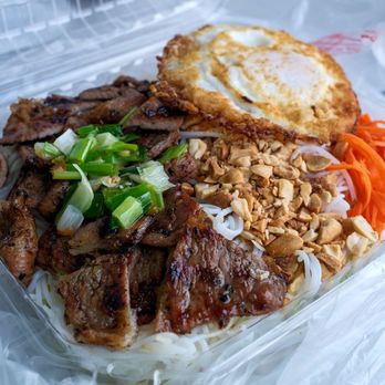 Thanh Thanh Cafe - BBQ pork vermicelli w/egg. Very good. - Vietnamese Near Me - San Francisco, California Thanh Thanh Cafe - BBQ pork vermicelli w/egg. Very good. - Vietnamese Near Me - San Francisco, California