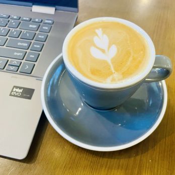 Green Nest Cafe - Plain Flat white. Simple and Delicious. - Cafes Near Me - Bedford, Texas