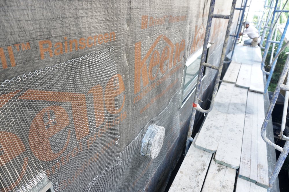 Slide of Stuko Application and Repair