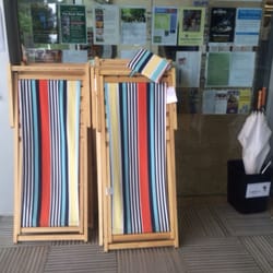 Coventry Library - Fold up chairs that you can set up outside to enjoy