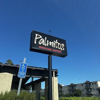 Palmitos Mexican Eatery - Outside sign - Mexican Near Me - San Diego, California