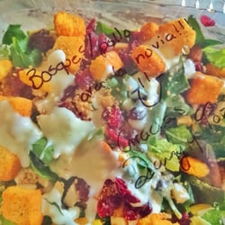La Cereza - Cómo no disfrutar comer si en el servicio a domicilio va hasta con notas de amor!