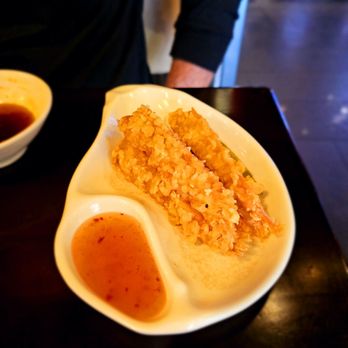 Dumplings Noodles - The shrimp tempura was crispy, delicious, and came with a sweet dipping sauce - Chinese Near Me - Lexington, Kentucky Dumplings Noodles - The shrimp tempura was crispy, delicious, and came with a sweet dipping sauce - Chinese Near Me - Lexington, Kentucky