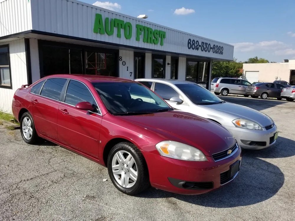 AUTO FIRST Updated September 2024 8017 26th Blvd, North Richland