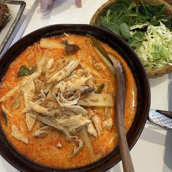 Nok’s Kitchen - Ka Tee Gai (Chicken Curry Noodle) - Laotian Near Me - Westminster, California