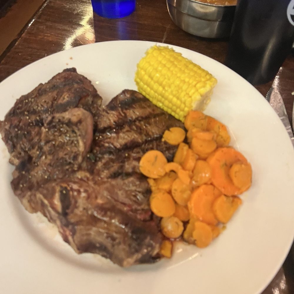 20 oz rare T-bone steak!! Amazing!! 20 oz rare T-bone steak!! Amazing!!