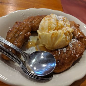 Thai BBQ - Fried banana with icecream- yum! But tell them to hold the syrup to cut down on the sweetness a tad. - Thai Near Me - Union City, California Thai BBQ - Fried banana with icecream- yum! But tell them to hold the syrup to cut down on the sweetness a tad. - Thai Near Me - Union City, California