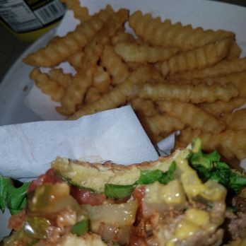Shake Shack River North - Chilli cheeseburger and fries with vanilla  shake. - Burgers Near Me - Chicago, Illinois