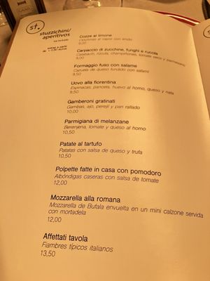 Menu photo 8 San Tommaso Valencia, V Menu photo 8 San Tommaso Valencia, V