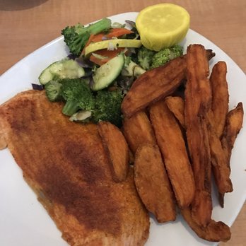 Artur’s - Biggest piece of salmon ever! - Seafood Near Me - Englewood, Florida