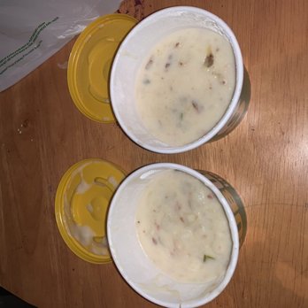 Subway - Two "bowls" of Loaded Baked Potato Soup. - Sandwiches Near Me - Fernley, Nevada