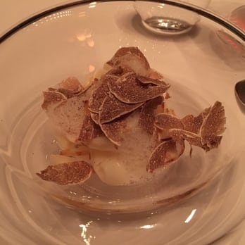 Amber - Cuttlefish pasta covered in white truffle - French Near Me - Hong Kong, HK