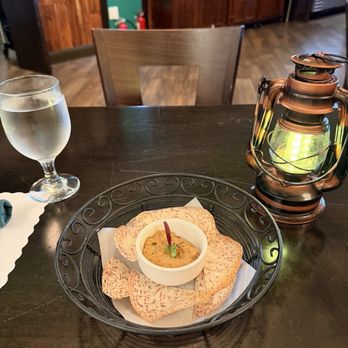 Khaar - Taro root chips with eggplant dip - Indian Near Me - Sunnyvale, California Khaar - Taro root chips with eggplant dip - Indian Near Me - Sunnyvale, California