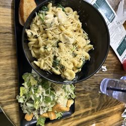 Junkyard Bistro - BYO pasta with chicken and spinach