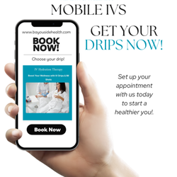 BayouSide Health & Wellness - Mobile IVs Made Easy!
BayouSide brings hydration and wellness straight to your door.