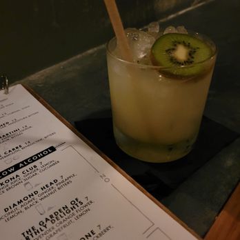 The Ice Plant - The Garden of Earthly Delights drink - Cocktail Bars Near Me - St. Augustine, Florida
