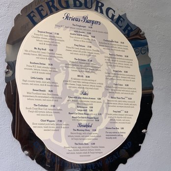 Fergburger - Menu - Burgers Near Me - Queenstown, OTA