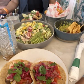 Carla - Pescado Taco (2pc) Vegetarian Taco (2pc) - New American Near Me - New York, New York Carla - Pescado Taco (2pc) Vegetarian Taco (2pc) - New American Near Me - New York, New York
