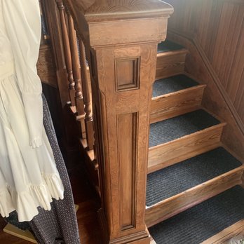 Historic Spanish Point - Gorgeous woodwork! I won't spoil for you why this stair post is crooked - Museums Near Me - Osprey, Florida Historic Spanish Point - Gorgeous woodwork! I won't spoil for you why this stair post is crooked - Museums Near Me - Osprey, Florida